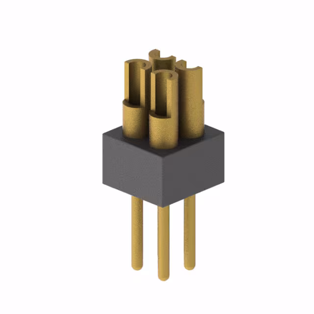 852-10-004-10-003000 Mill-Max Manufacturing Corp.  Headers Male Pins